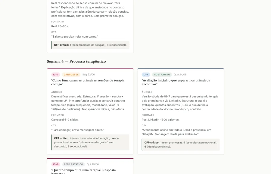 Calendário · trecho 7